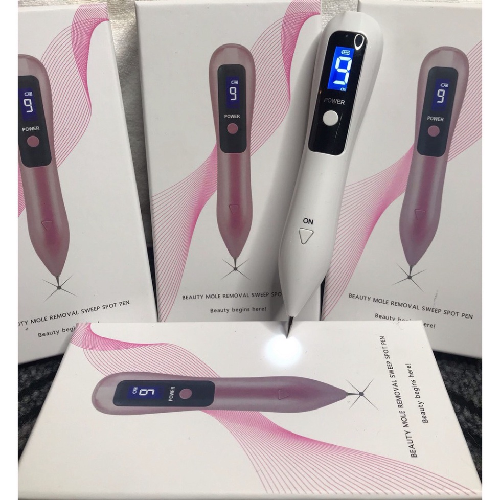 Máy đốt nốt ruồi, mụn thịt HAISPA OFFICIAL bút đốt 9 cấp độ