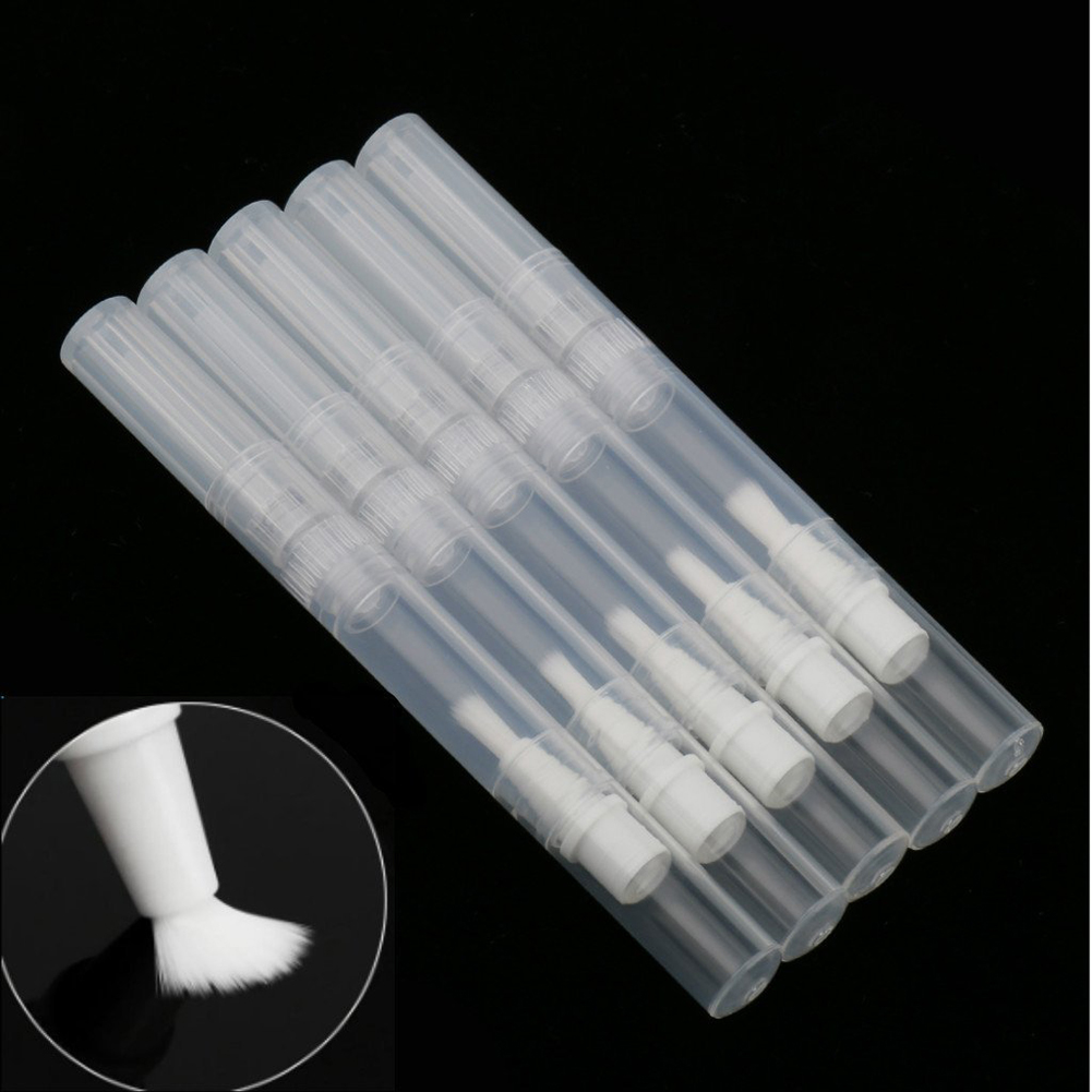 (Hàng Mới Về) Set 5 Ống Rỗng Đựng Son Bóng / Tinh Chất Kích Thích Mọc Lông Mi 3ml