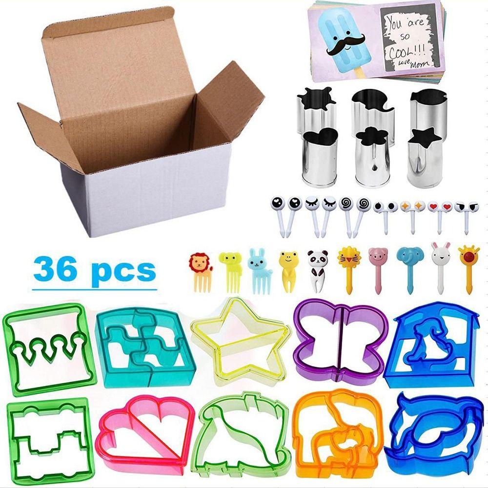 YEW Bộ 36 Dụng Cụ Cắt Bánh Sandwich Tiện Lợi