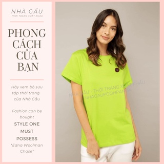 Áo thun xuất hàn from á màu đẹp nam nữ đều mặc được unisex