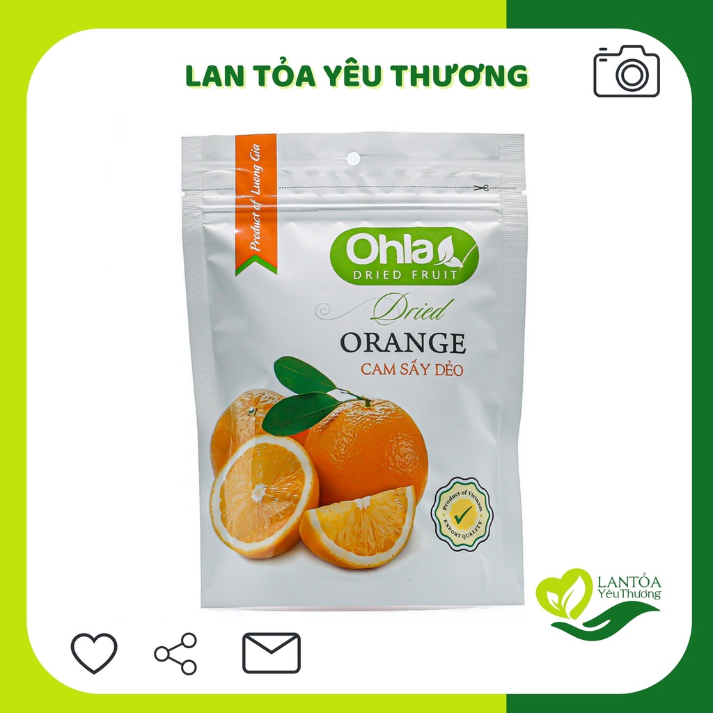 Cam sấy dẻo Ohla 100g