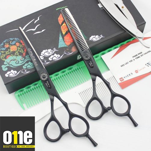 Kéo cắt tóc Hagane KN-08 (6 inch / 5.5 inch) chuyên dùng cho Barber / Salon