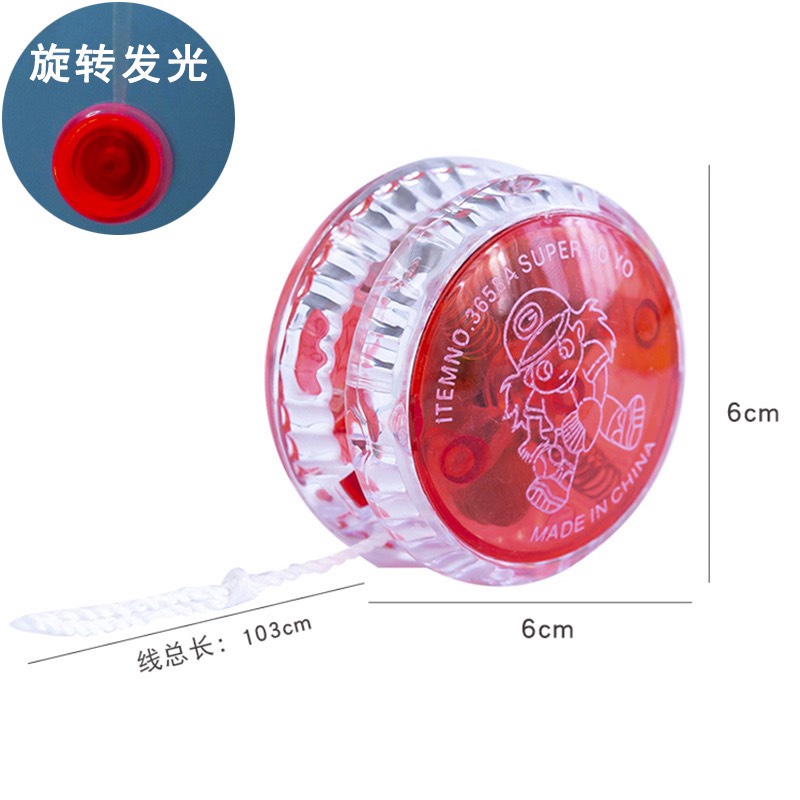 Đồ chơi con quay YOYO tuổi thơ có đèn Led phát sáng nhiều màu sắc cho bé Master Kids