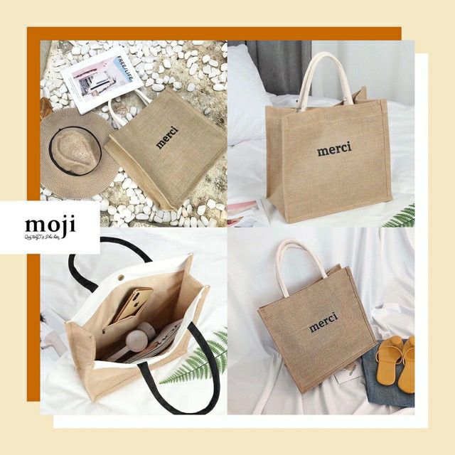 TÚI CÓI MERCI CÓ LỚP LÓT BÊN TRONG DÀY DẶN