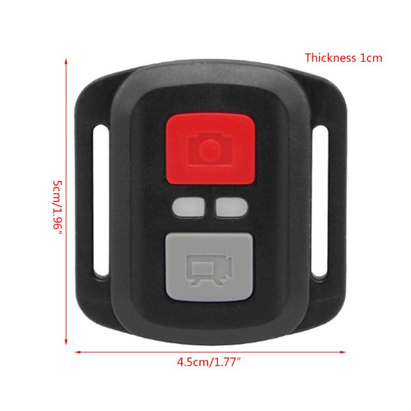 KOK Black Waterproof Wireless 2.4G Remote Control Shutter for EKEN H9R H8R H6S H7S H5S PLUS Sport Action Camera DV Controller