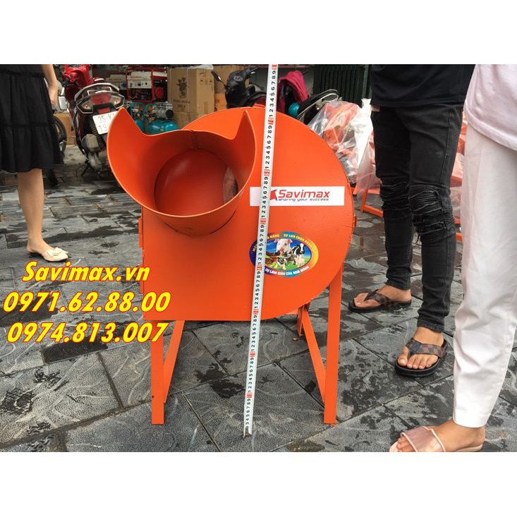 Máy băm thân cây chuối siêu nhỏ làm thức ăn cho gà vịt công suất 2HP bảo hành 12 tháng