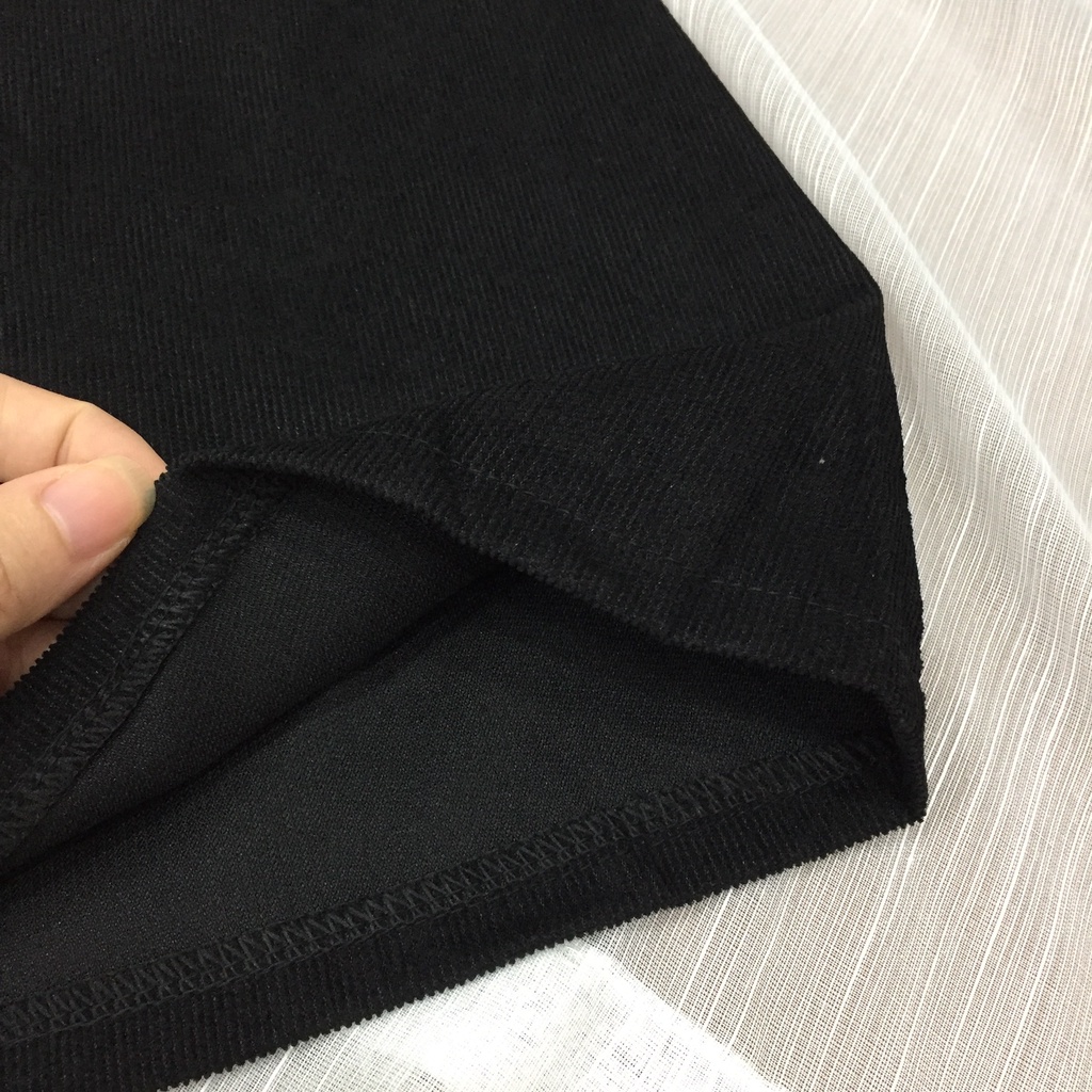 Chân váy nhung cạp cao 3 cúc mẫu mới cực hot, chân váy chữ A vải nhung kẻ có quần trong tiện lợi | BigBuy360 - bigbuy360.vn