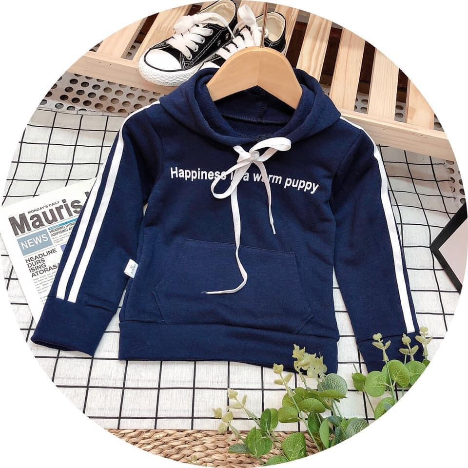 HOODIE BÉ 𝑭𝑹𝑬𝑬𝑺𝑯𝑰𝑷  Áo Nỉ Hoodie Cho Bé Chất Liệu Dày Dặn Ấm Áp