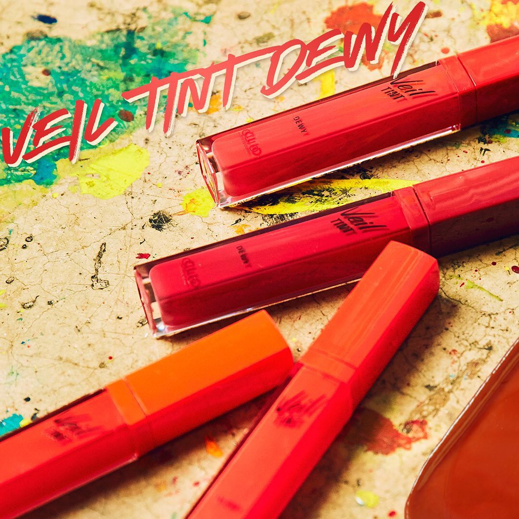 (Trả Order) Son Clio Veil Tint Dewy