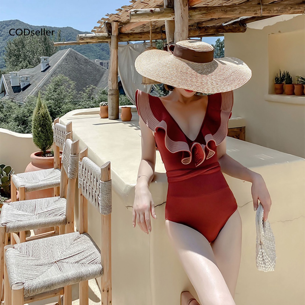 Bộ Đồ Bơi Một Mảnh Lưng Cao Hở Lưng Ôm Dáng Phong Cách Công Chúa Cho Nữ | BigBuy360 - bigbuy360.vn