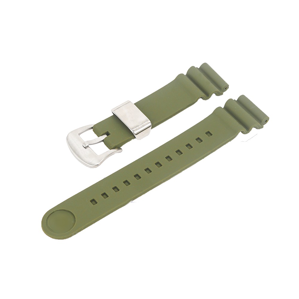 Dây đồng hồ cao su SKX007 cao cấp size 22mm khóa gài kim loại