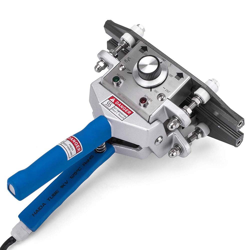 FKR-200/300 Máy ép miệng túi công nghiệp, dạng cầm tay đường hàn 200/300x12mm; hàn túi zíp nhôm, túi craft, túi lọc trà