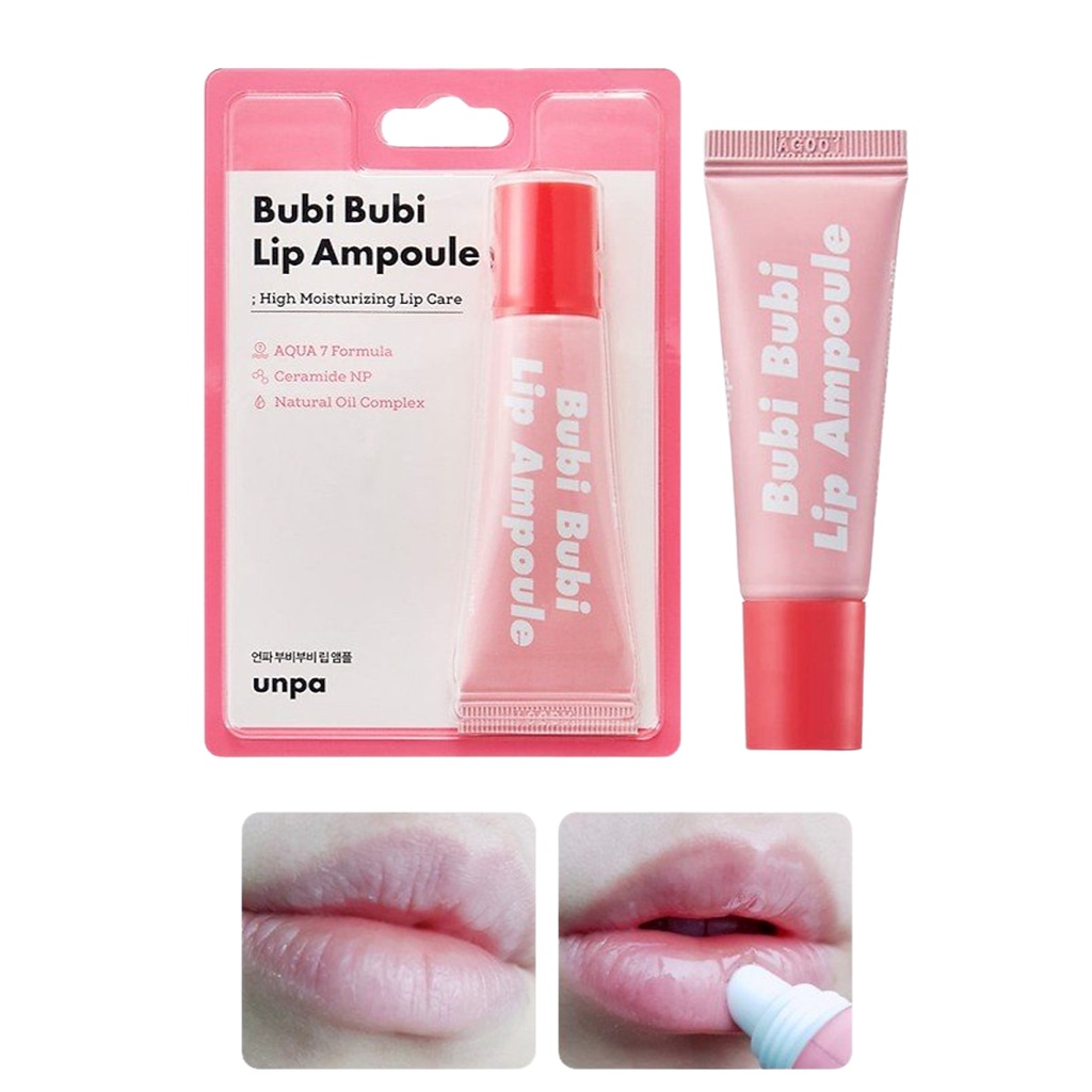 Tinh chất dưỡng môi căng mọng Unpa Bubi Bubi Lip Ampoule 10ml NPP Tido88