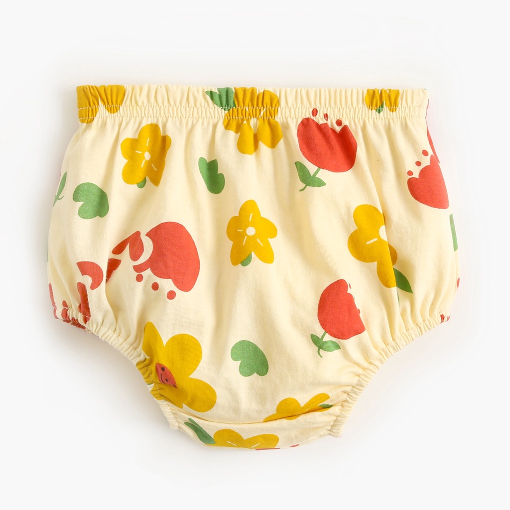 Bộ quần áo SANLUTOZ cho bé sơ sinh/ bé gái hình bông hoa