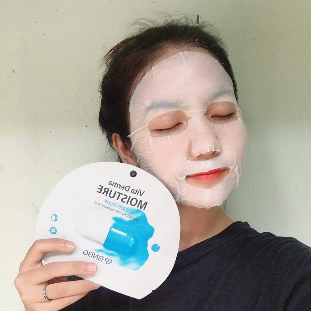 Mặt Nạ Kem Cấp Ẩm Dưỡng Da BNBG Vita Derma Moisture Cream Mask 28ml