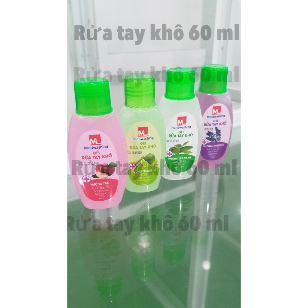 gel rửa tay khô 60ml