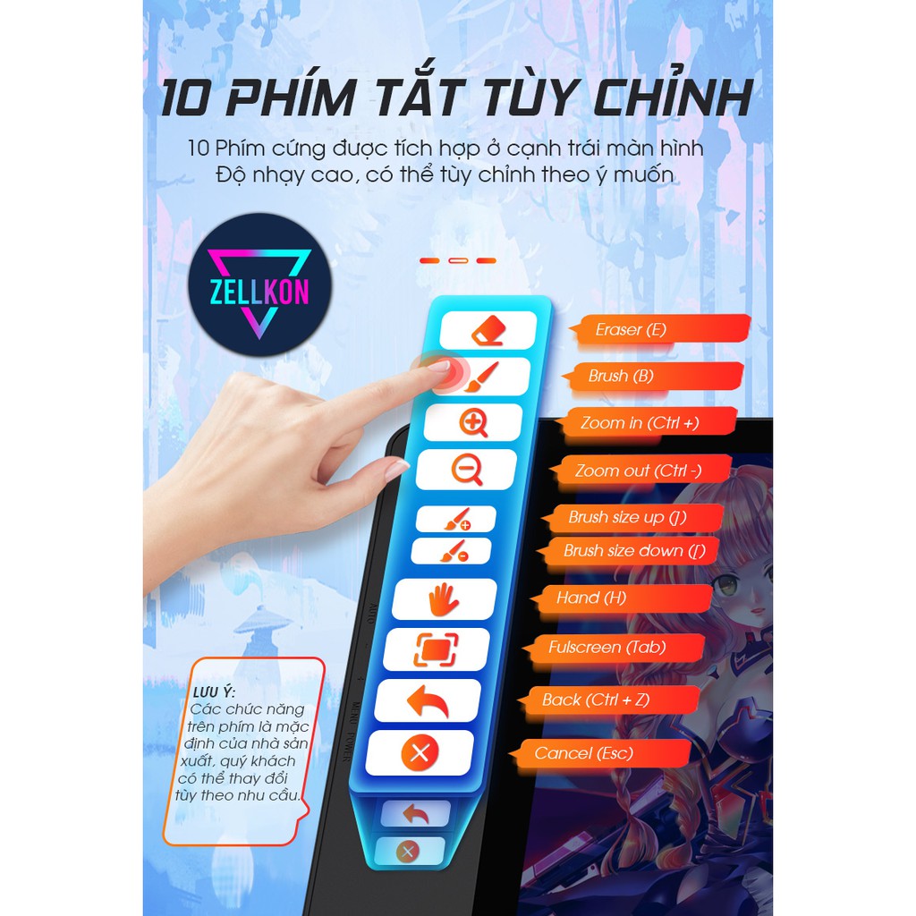 Bảng Vẽ GAOMON GM 156HD Có Màn Hình PHIÊN BẢN 2023
