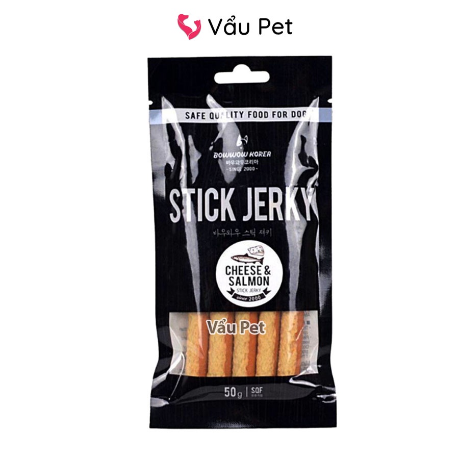 Que thưởng Bowwow cho chó - Bánh thưởng cho chó các vị gói 50g [Hàn Quốc]