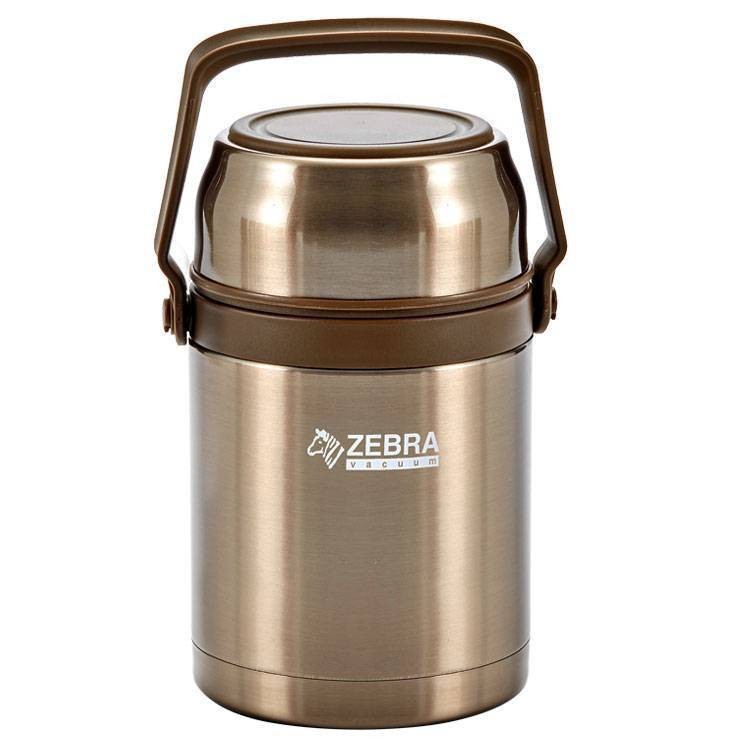 Bình giữ nhiệt ủ cháo Zebra Thái Lan . Inox 304. Nhập khẩu Thái Lan ( 450ml / 650ml / 1 Lít)