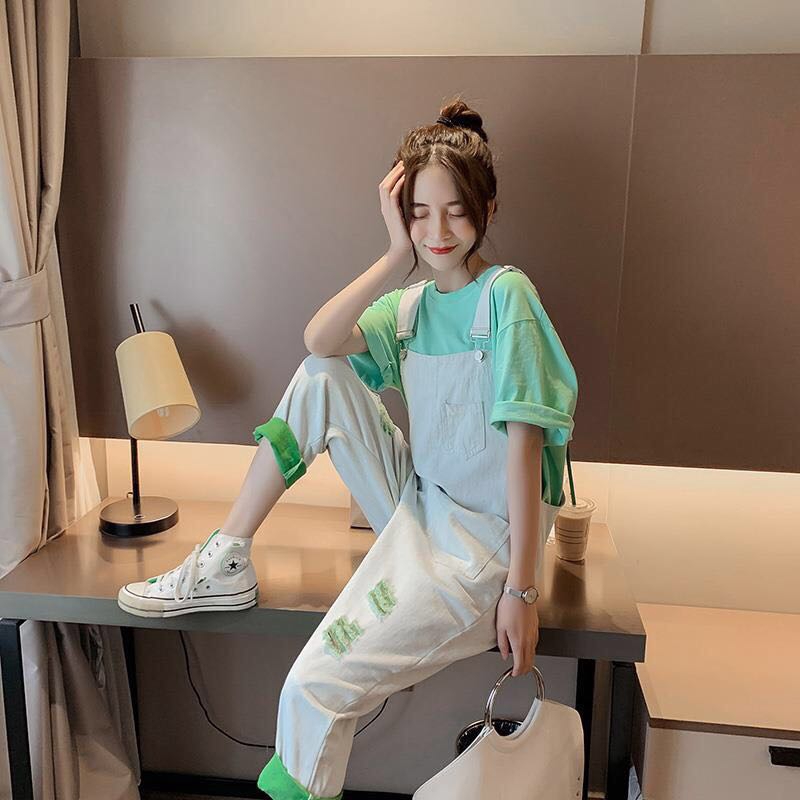 [Mã FADIRECT20 giảm 20K đơn 150K] Quần Yếm Phong Cách Pháp Thời Trang Mùa Hè Cho Nữ | BigBuy360 - bigbuy360.vn