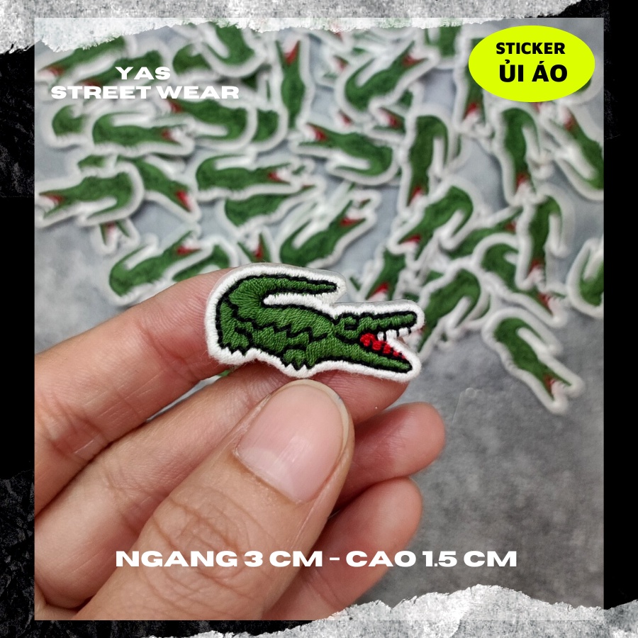 Sticker ủi áo cao cấp, miếng dán quần áo dùng làm Patch ủi, miếng vá quần áo, vá áo phao, trang trí BALO