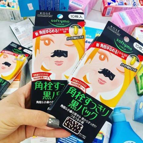 MIẾNG DÁN LỘT MỤN CÁM, MỤN ĐẦU ĐEN KOSE CHÍNH HÃNG Lấy đi mụn cám, mụn đầu đen và các tế bào chết một cách nhẹ nhàng