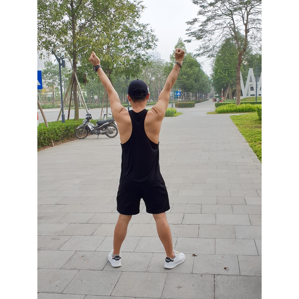 Áo ba lỗ A.101 tập Gym, chơi thể thao cho anh em áo mỏng chất cotton thấm thoát mồ hôi tốt