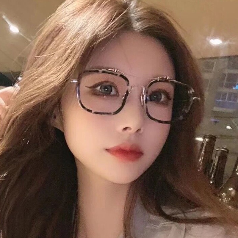 Kính Mát Gọng Kim Loại Chống Tia Sáng Xanh Phong Cách vintage Mới