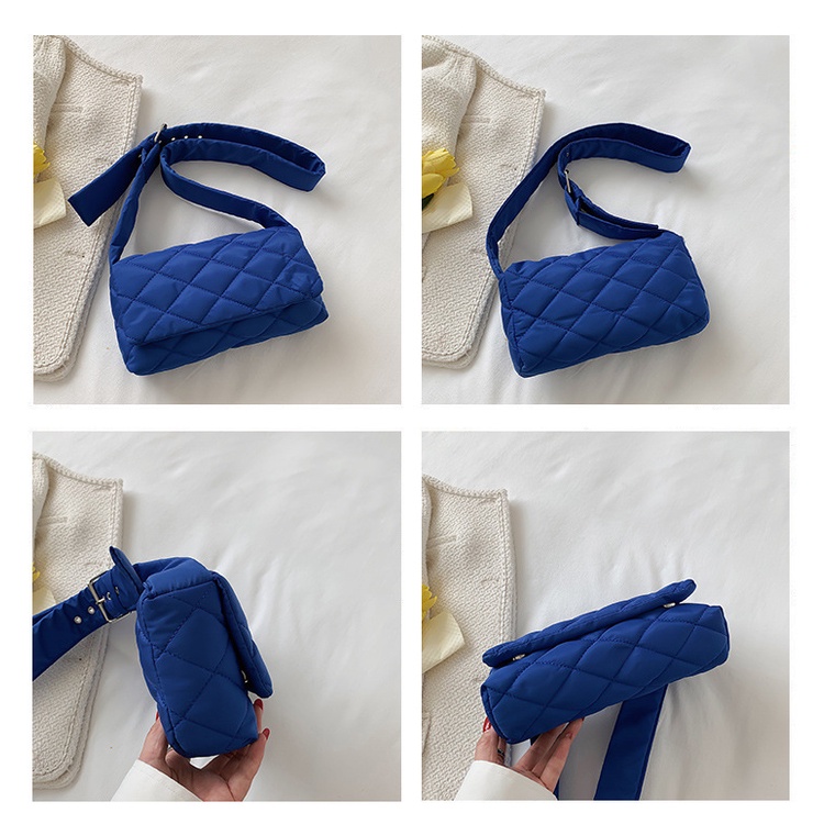 Túi Xách Đeo Vai Dung Tích Lớn Mềm Mại Phong Cách Retro Hàn Quốc Cho Nữ