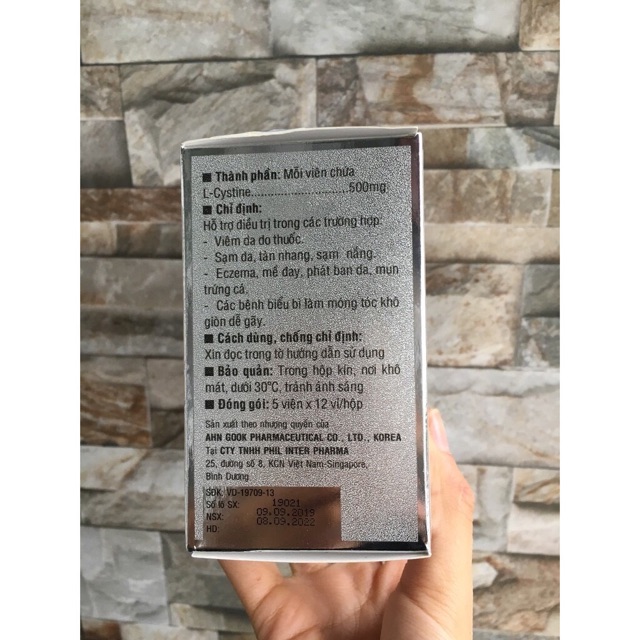 L-Cystin Phislin ( Hộp 60 viên) | BigBuy360 - bigbuy360.vn