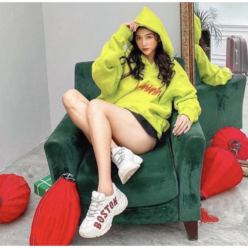 Giày MLB,  Giày độn đế MLB NY phong cách hàn quốc cực hot 2023 bản đẹp