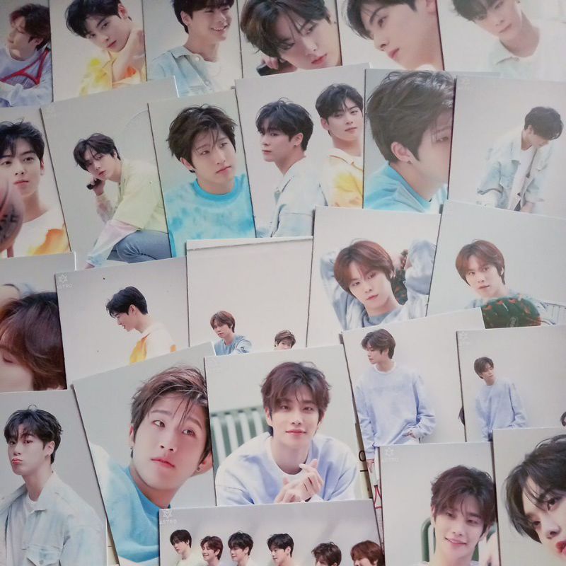 Lomo card 27 ảnh ASTRO bộ ảnh SSG 2020 Fantagio x Naver