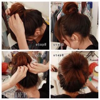 Dụng cụ búi tóc phồng