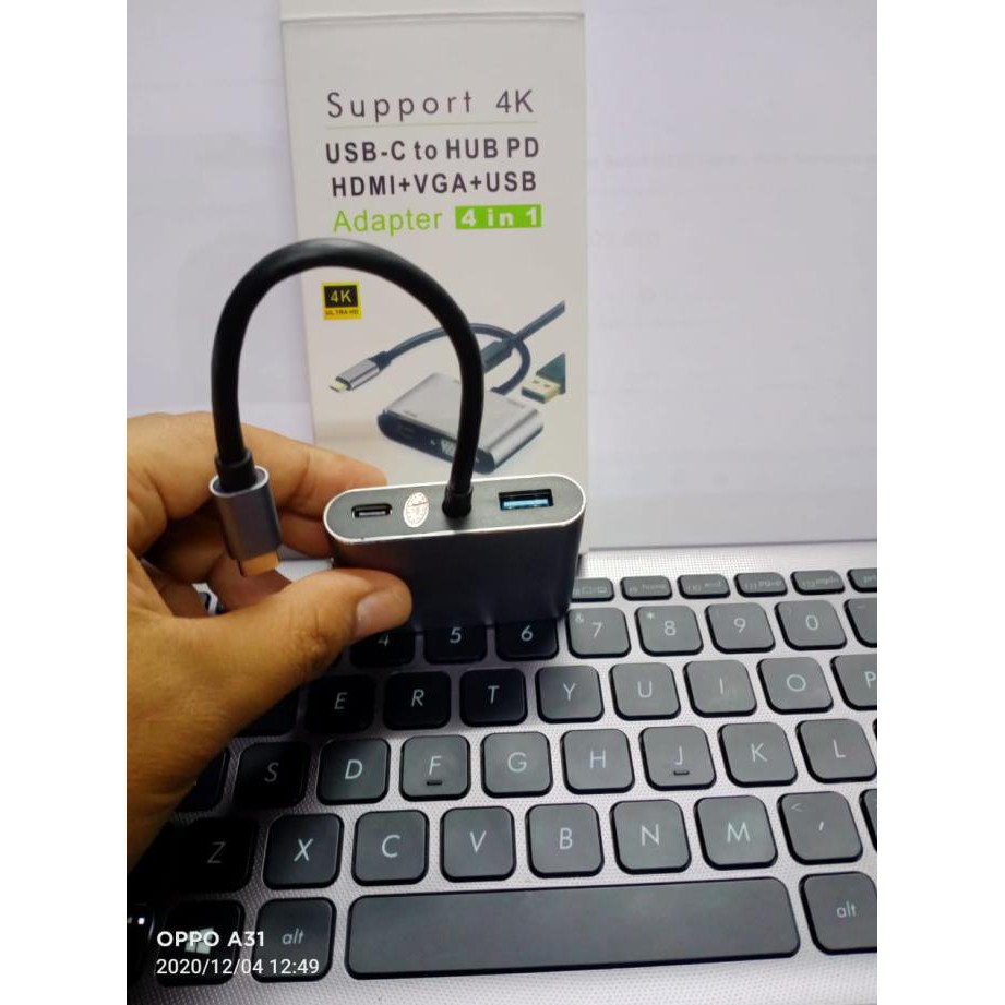 Đầu Chuyển Đổi Usb Type C Sang Hdmi Cho Macbook 12 13 2016 0512