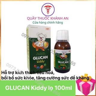 GlucanKiddy siro tăng cường đề kháng cho bé, Glucan kiddy lọ 100 mL, siro tăng đề kháng cho bé