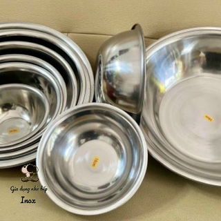 Thau inox không rỉ 14cm (430)
