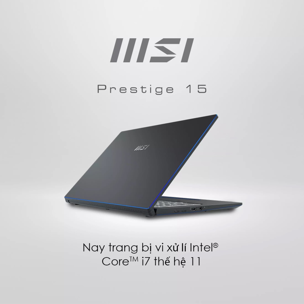 Laptop MSI Prestige 15 A11SCX-209VN (i7-1185G7 | 16GB | 512GB | VGA GTX 1650 4GB | 15.6'' FHD) - Hàng Chính Hãng | BigBuy360 - bigbuy360.vn