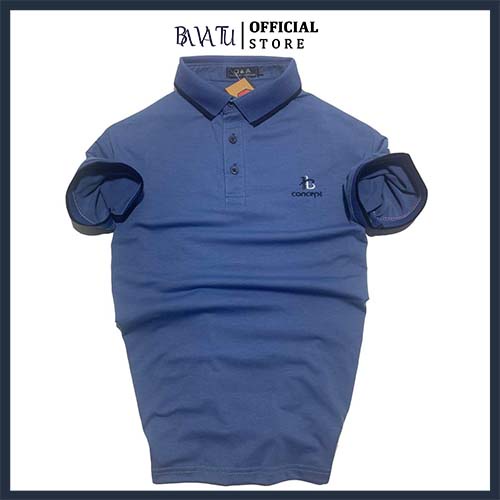 Áo Polo nam chữ ký - Áo thun cổ Polo trẻ trung năng động tuổi teen cá tính chất Cotton co giãn tốt mặc siêu mát - Bavatu