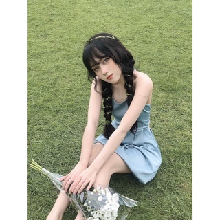 đầm lụa cột nơ lưng Rita