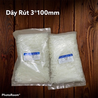 Dây rút nhựa 3*100mm