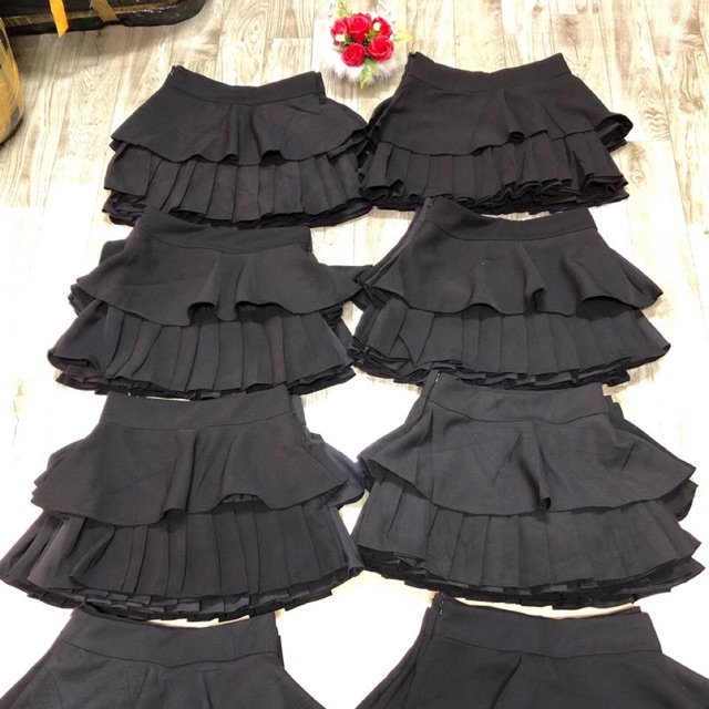 CHÂN VÁY HAI TẦNG HÌNH THẬT 🎋🎋🎋 | BigBuy360 - bigbuy360.vn