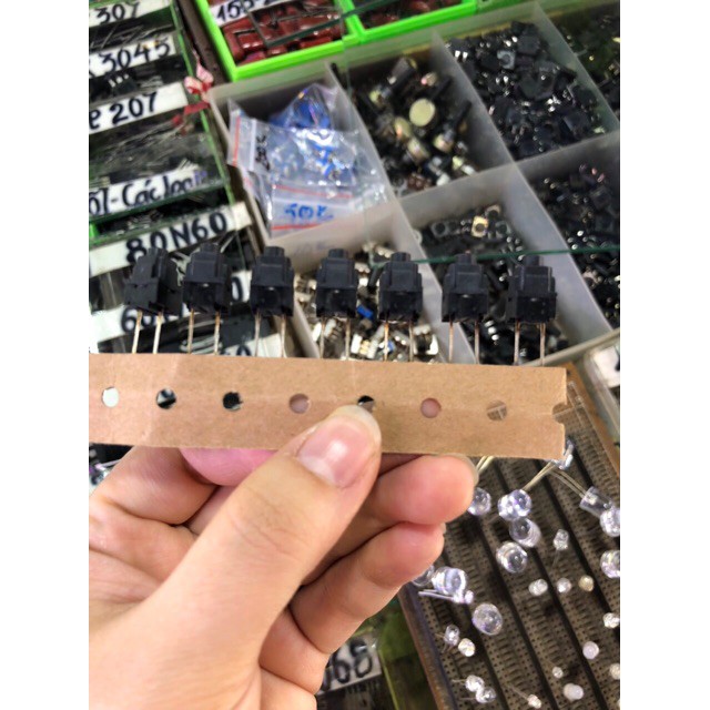 Set 5 chiếc nút bấm mạch máy giặt, nồi cơm...