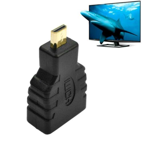 1pcs Type D New Micro Hdmi-M To Hdmi-F Micro-To-Standard C3N4