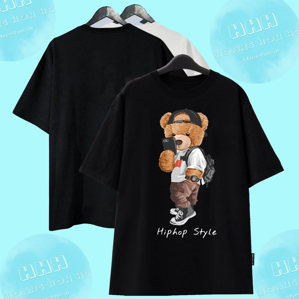 [Best Quality] Áo thun BEAR GANGSTAS -Cotton 2c 100% - Streetwears SG