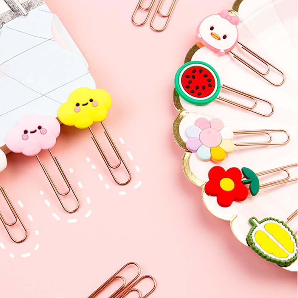 Giá Đỡ Kẹp Giấy Họa Tiết Hoạt Hình Dễ Thương 1 Cái