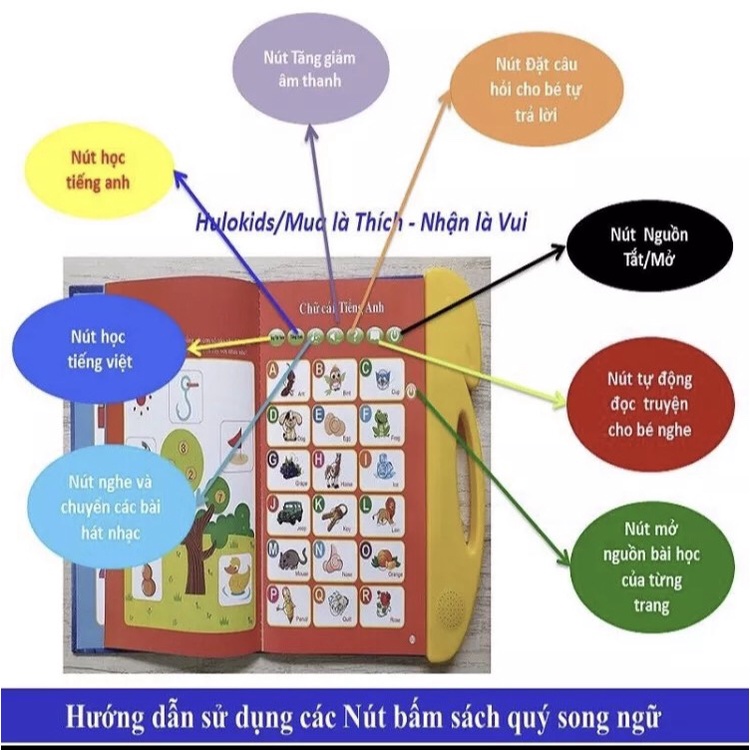 [Tặng bút tô xoá] Sách quý song ngữ Anh Việt bìa Elsa và Spider Man - Sách nói điện tử học Tiếng Anh