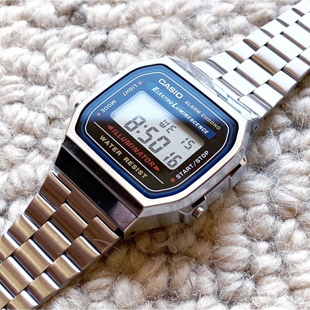 Đồng hồ Nam CASIO A168 classic cực đẹp, tinh tế, phong cách thời trang