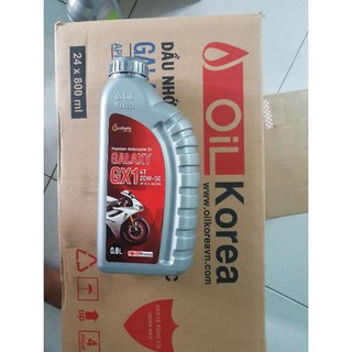 Nhớt xe GX1,20W-50,800ml cho xe số