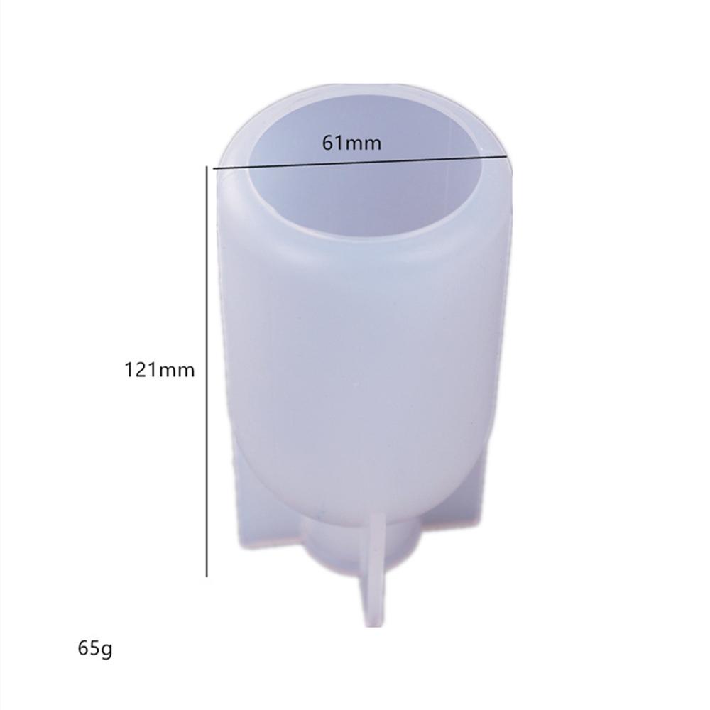 Khuôn Silicone Làm Giá Đỡ Đèn Epoxy Resin DIY