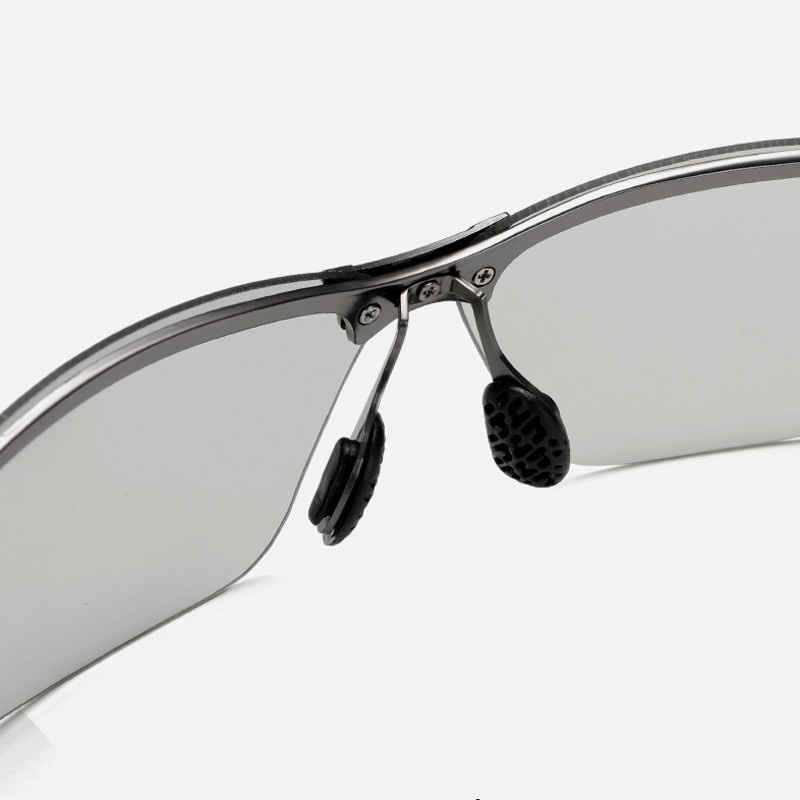 Kính mát phân cực chống tia uv thay đổi màu sắc phong cách cổ điển thời trang cho nam và nữ